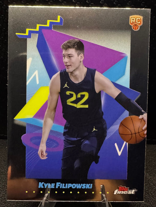 2024 - 25 Finest 195 Kyle Filipowski RC Utah Jazz - 787 Hobby House
