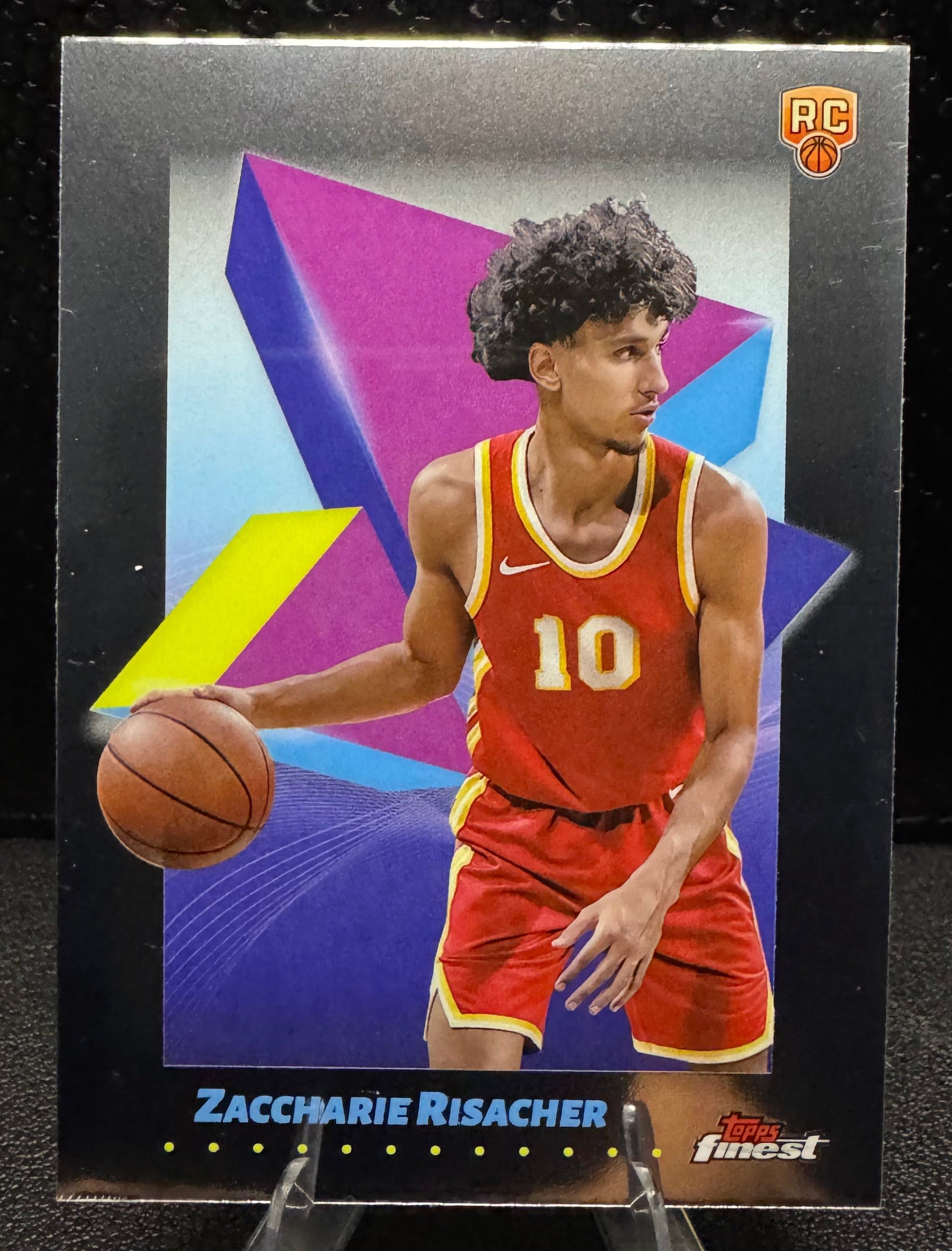 2024 - 25 Finest 4 Zaccharie Risacher RC Atlanta Hawks - 787 Hobby House