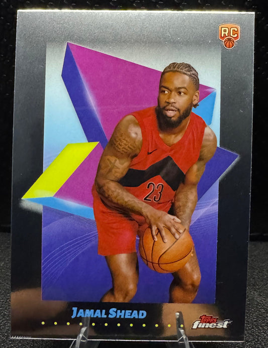2024 - 25 Finest 92 Jamal Shead RC Toronto Raptors - 787 Hobby House