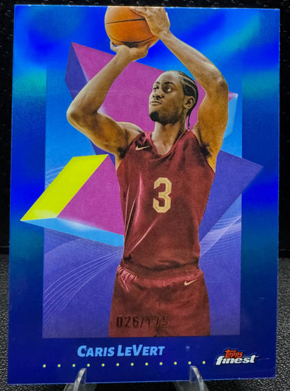 2024 - 25 Finest Blue Refractors 18 Caris LeVert C 26/175 - 787 Hobby House