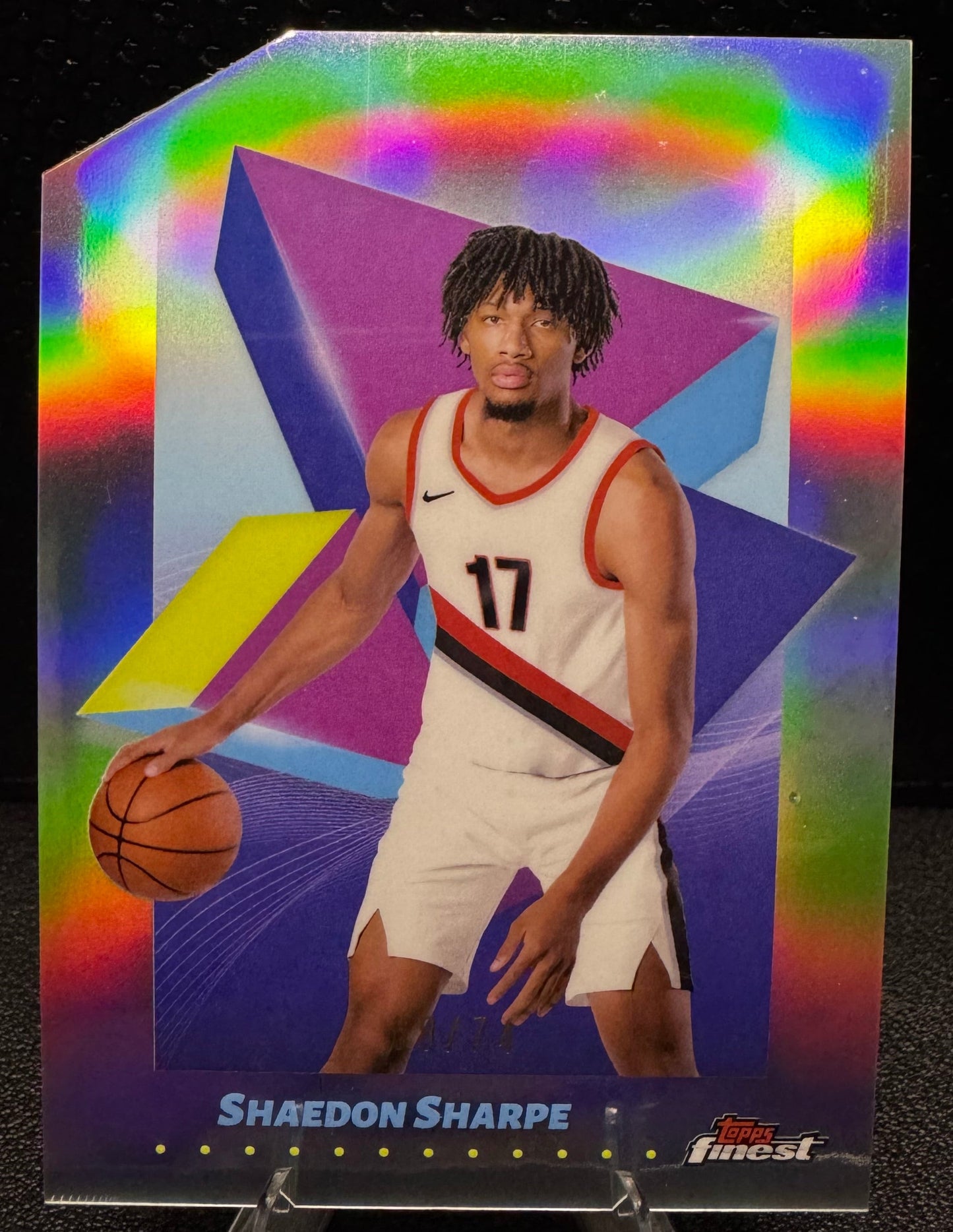 2024 - 25 Finest Die Cut Refractors 78 Shaedon Sharpe C 68/74 - 787 Hobby House