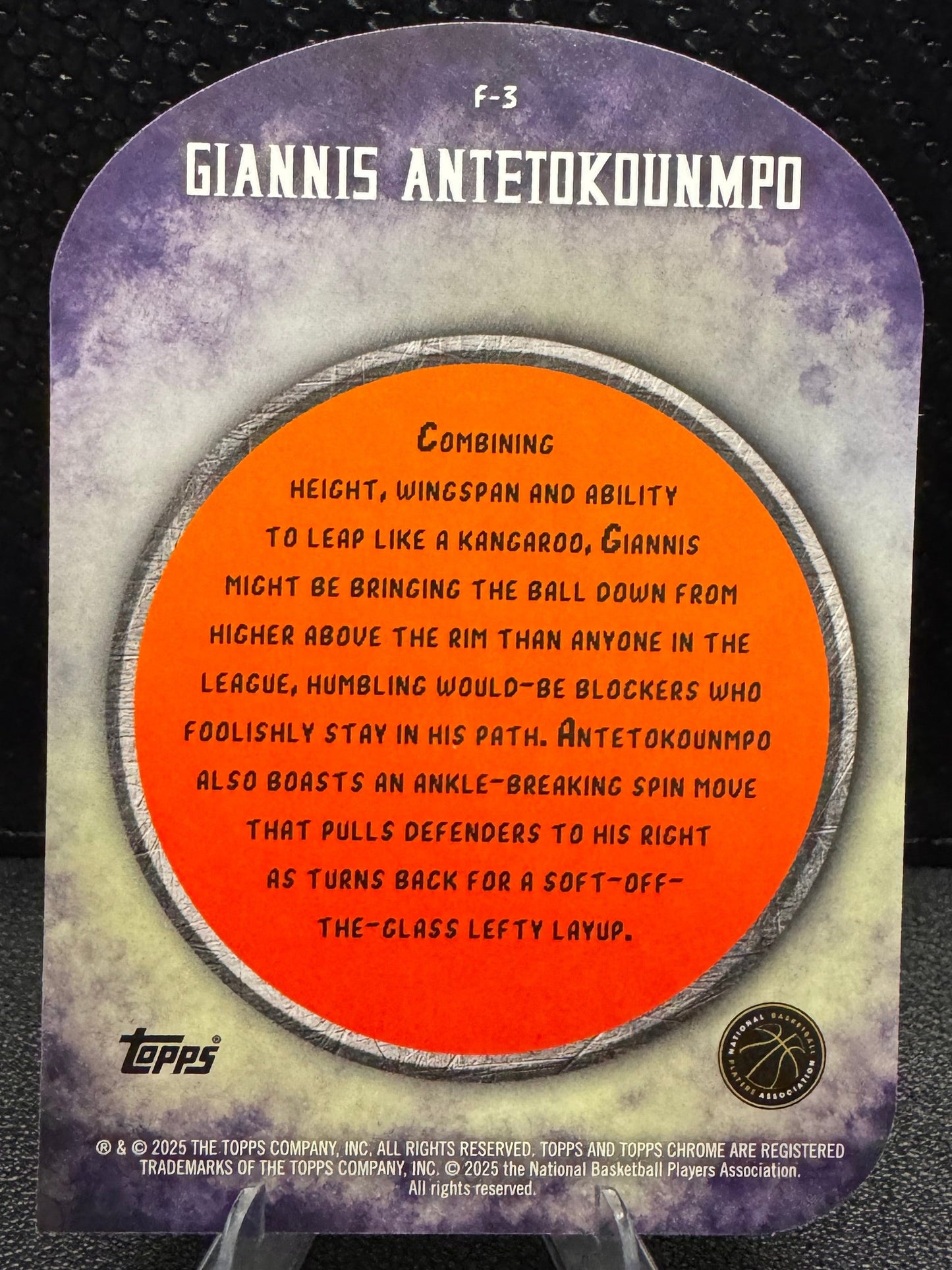 2024 - 25 Finest Finishers F3 Giannis Antetokounmpo Milwaukee Bucks - 787 Hobby House
