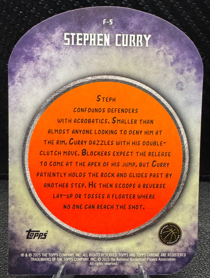 2024 - 25 Finest Finishers F5 Stephen Curry Golden State Warriors - 787 Hobby House