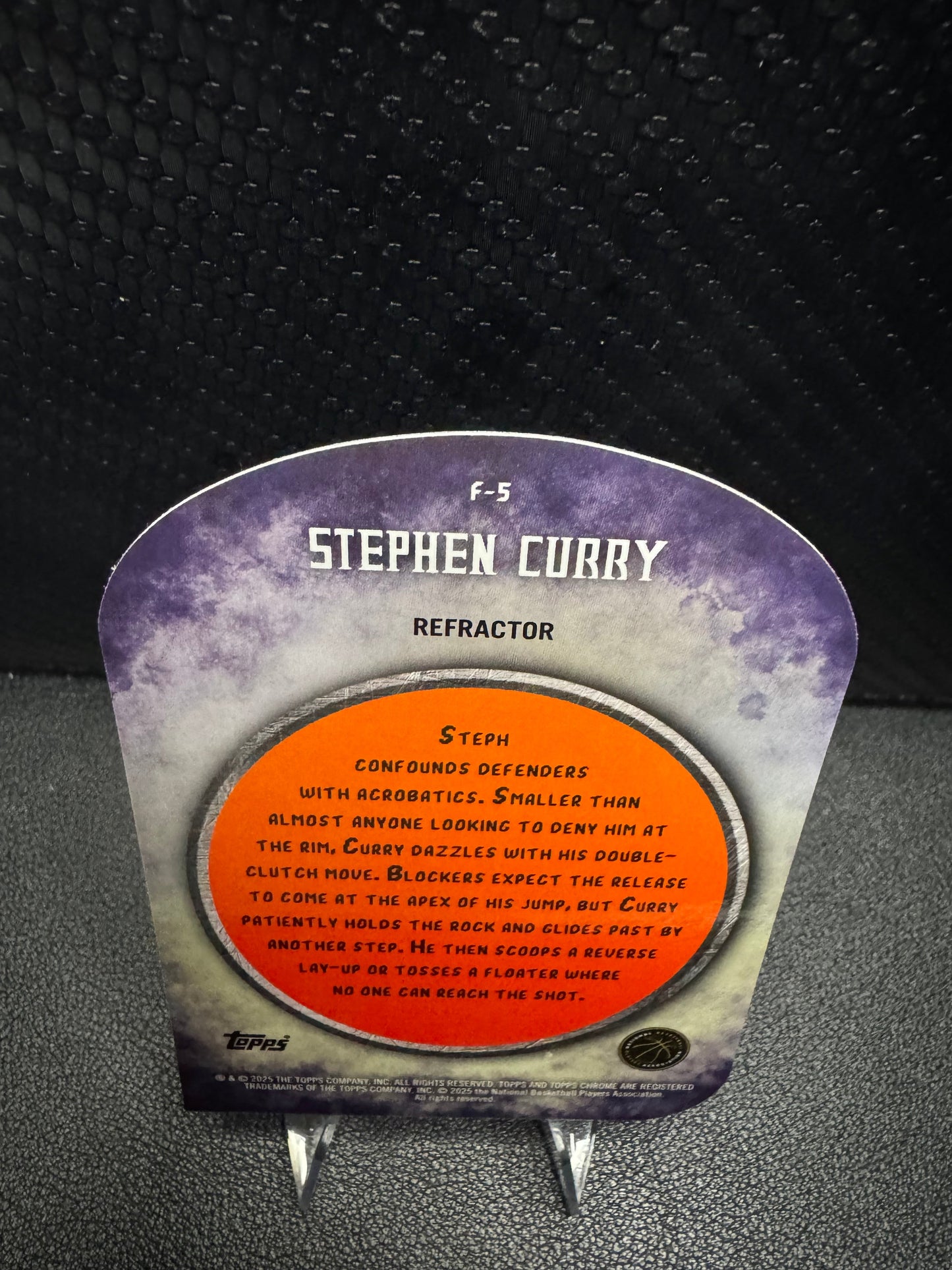 2024 - 25 Finest Finishers Refractors F5 Stephen Curry Golden State Warriors - 787 Hobby House