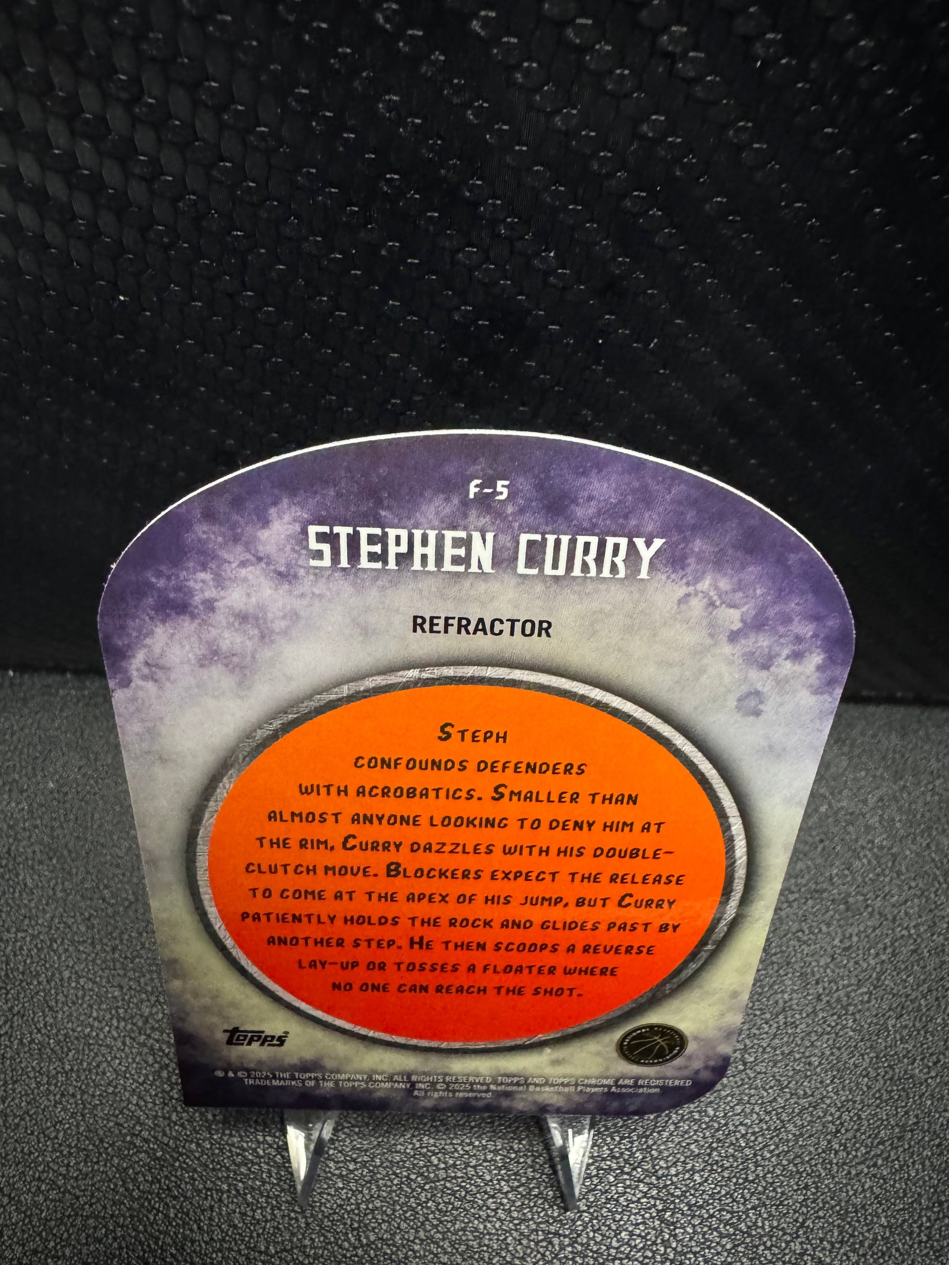 2024 - 25 Finest Finishers Refractors F5 Stephen Curry Golden State Warriors - 787 Hobby House