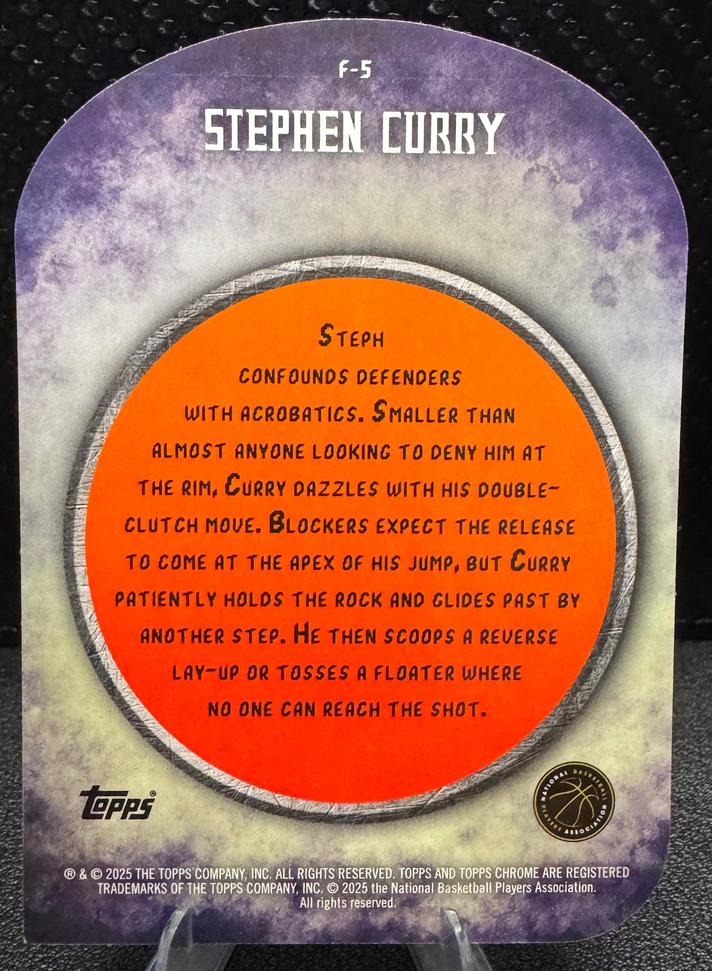 2024 - 25 Finest Finishers X - Fractors F5 Stephen Curry Golden State Warriors - 787 Hobby House