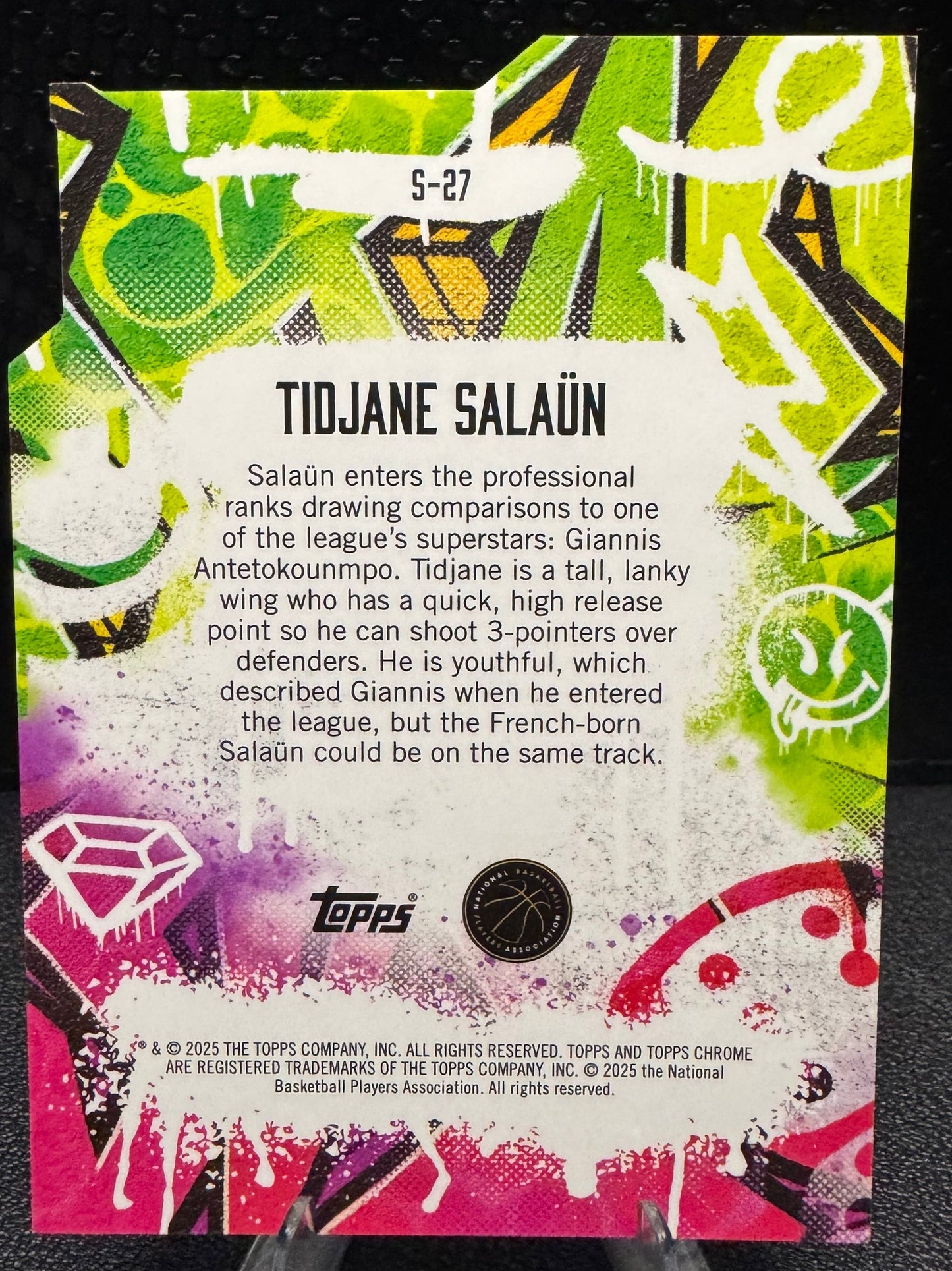 2024 - 25 Finest Showstoppers Die Cut Refractors S27 Tidjane Salaun RC 50/74 - 787 Hobby House