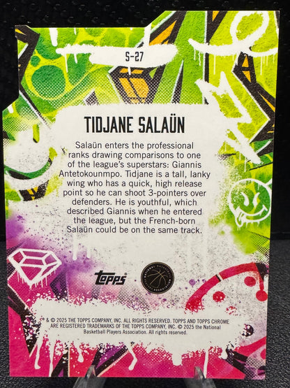 2024 - 25 Finest Showstoppers Die Cut Refractors S27 Tidjane Salaun RC 50/74 - 787 Hobby House