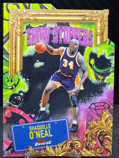 2024 - 25 Finest Showstoppers S8 Shaquille O'Neal Los Angeles Lakers - 787 Hobby House