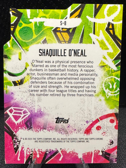 2024 - 25 Finest Showstoppers S8 Shaquille O'Neal Los Angeles Lakers - 787 Hobby House