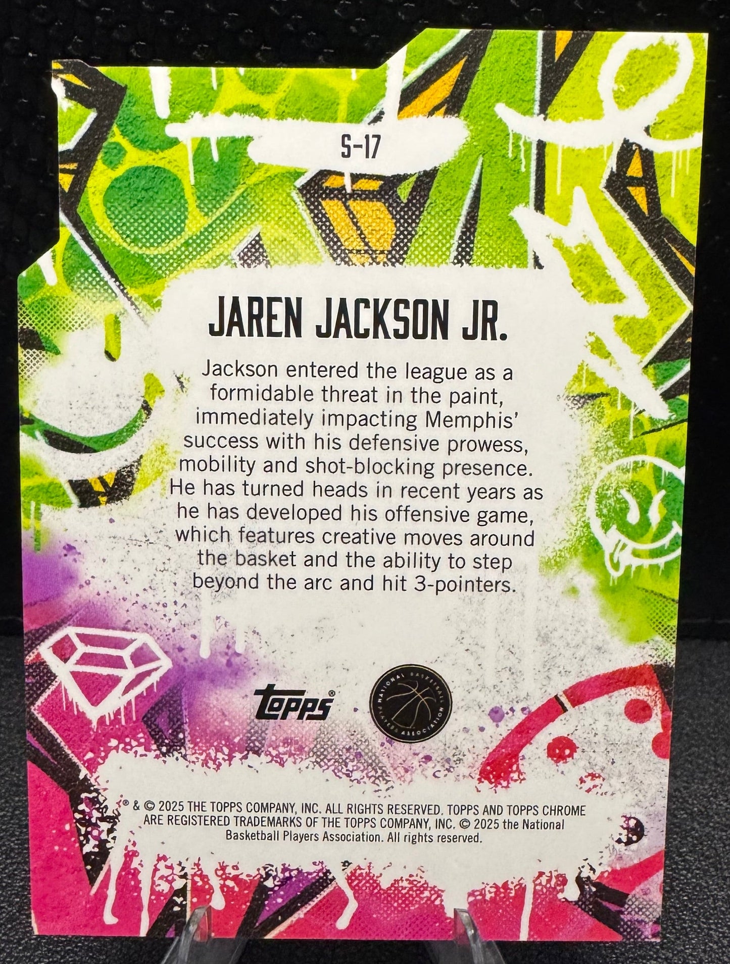 2024 - 25 Finest Showstoppers X - Fractors S17 Jaren Jackson Jr. - 787 Hobby House