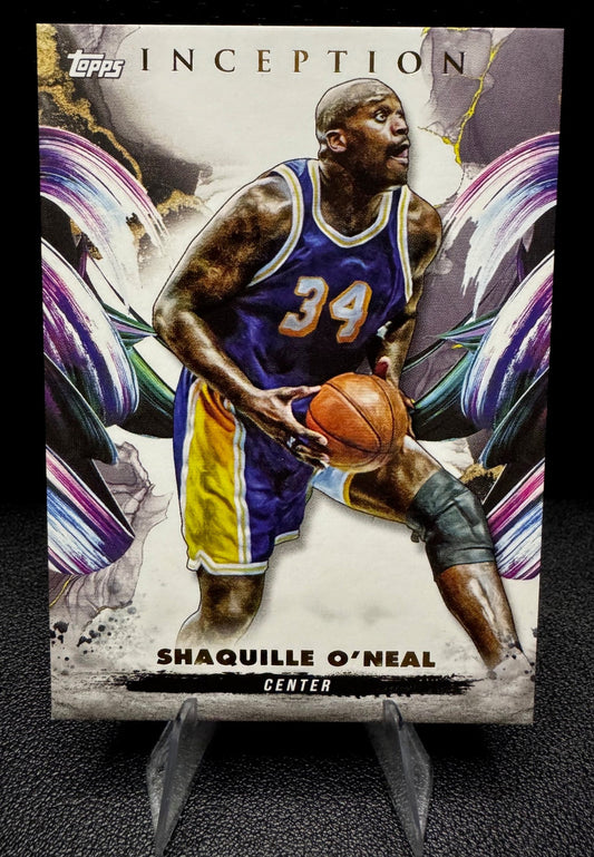 2024 - 25 Topps Inception 89 Shaquille O'Neal Los Angeles Lakers - 787 Hobby House