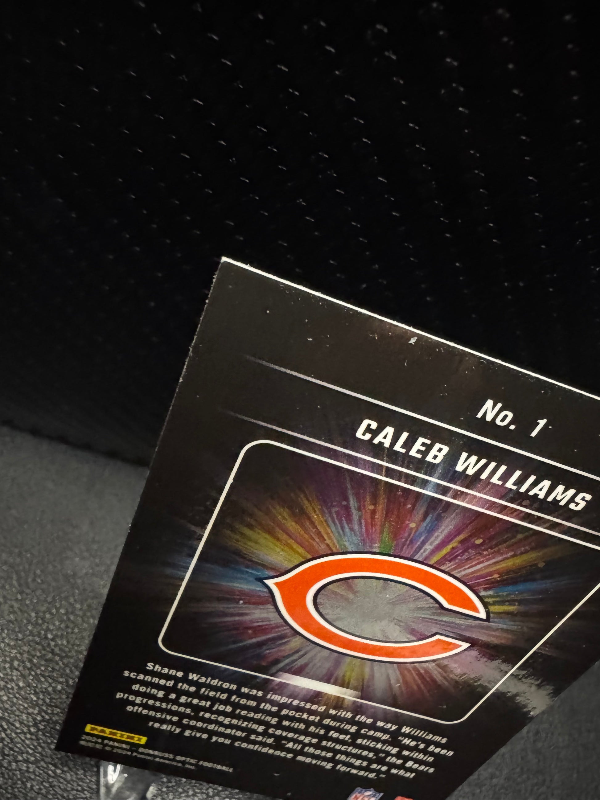 2024 Donruss Optic 1 Caleb Williams Light It Up Chicago Bears RC - 787 Hobby House