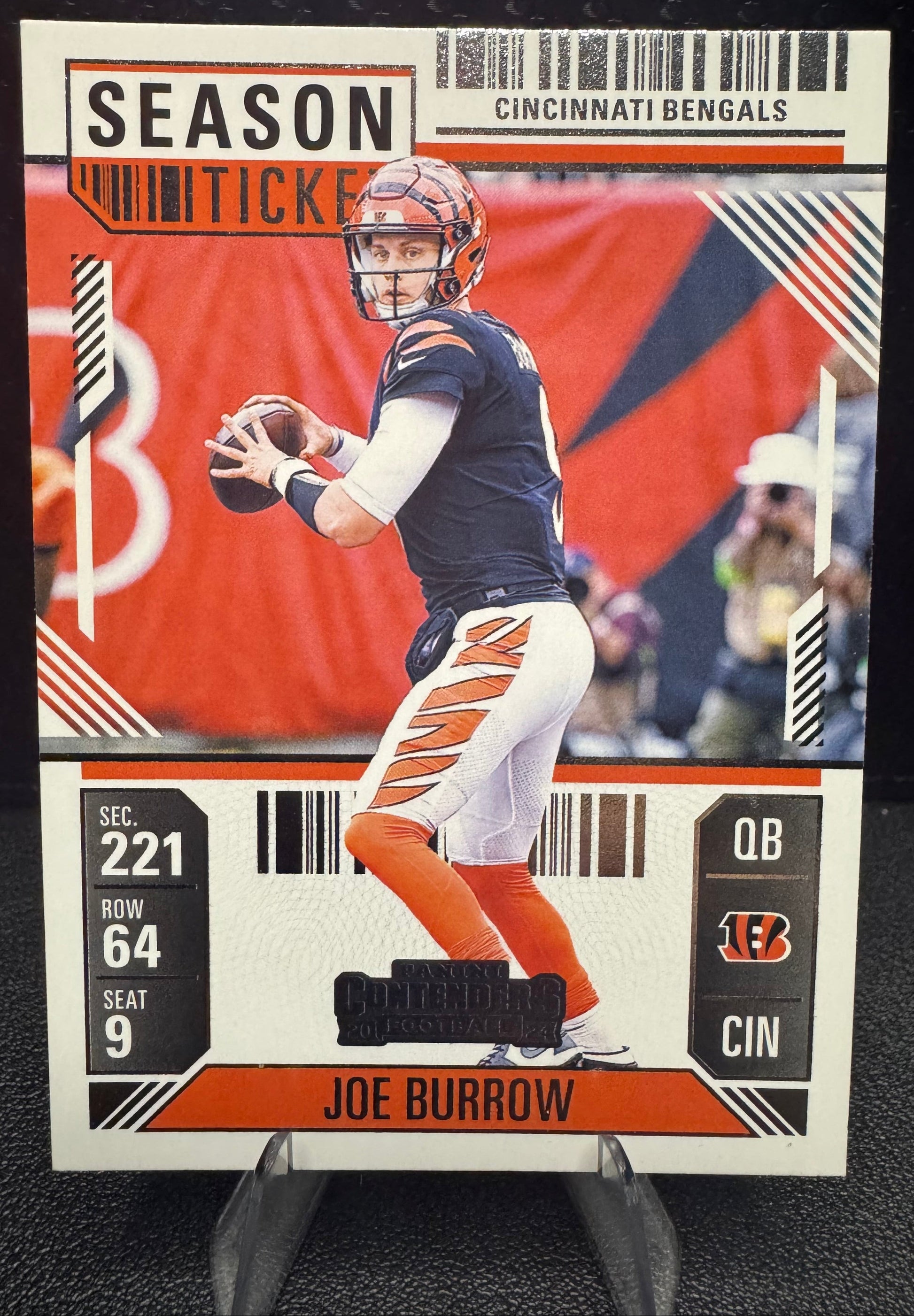 2024 Panini Contenders 20 Joe Burrow Retail Cincinnati Bengals - 787 Hobby House