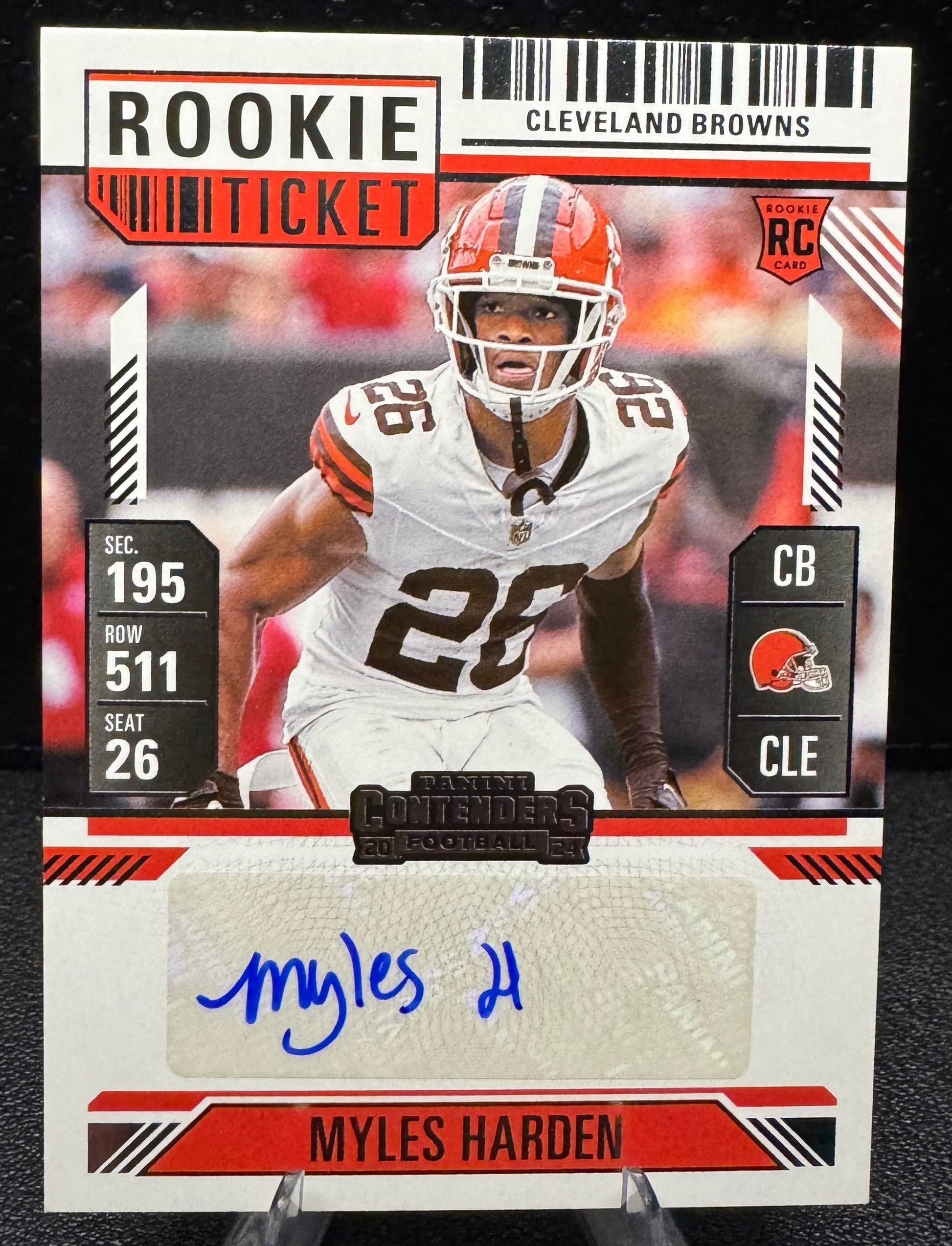 2024 Panini Contenders 250 Myles Harden AU RC - 787 Hobby House