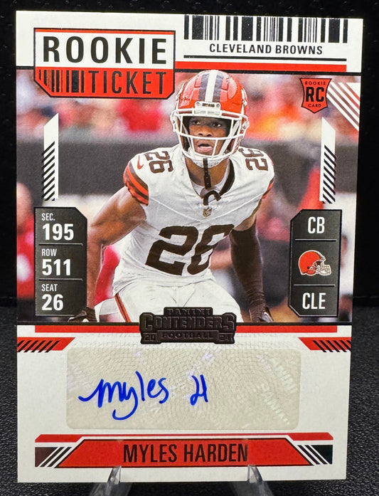 2024 Panini Contenders 250 Myles Harden AU RC - 787 Hobby House