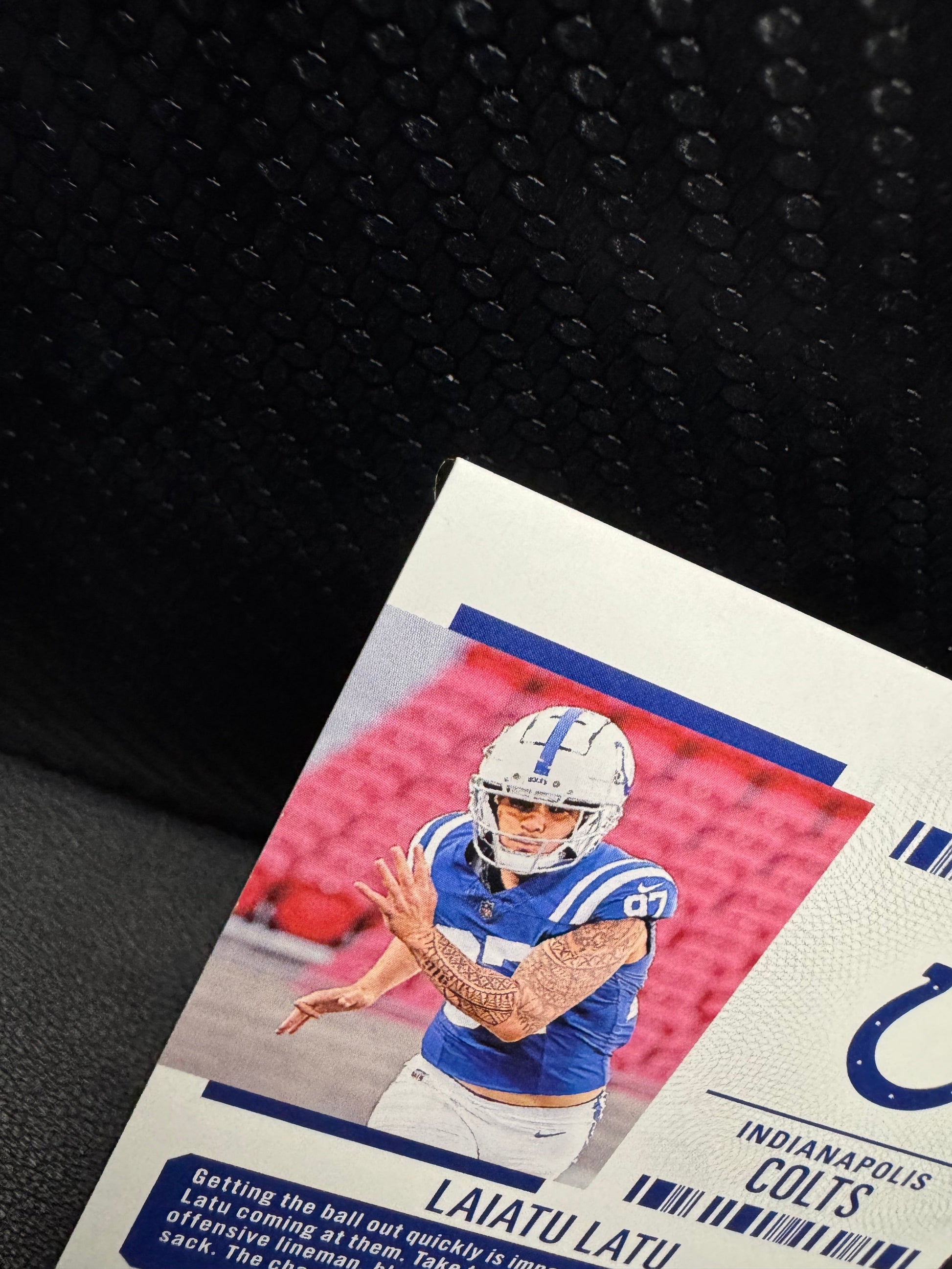 2024 Panini Contenders Rookie Ticket 129 Laiatu Latu AU RC - 787 Hobby House