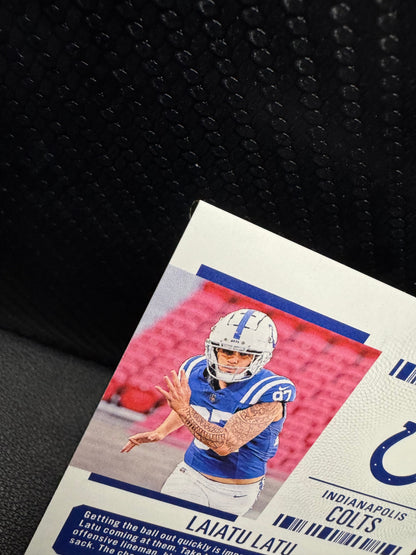 2024 Panini Contenders Rookie Ticket 129 Laiatu Latu AU RC - 787 Hobby House