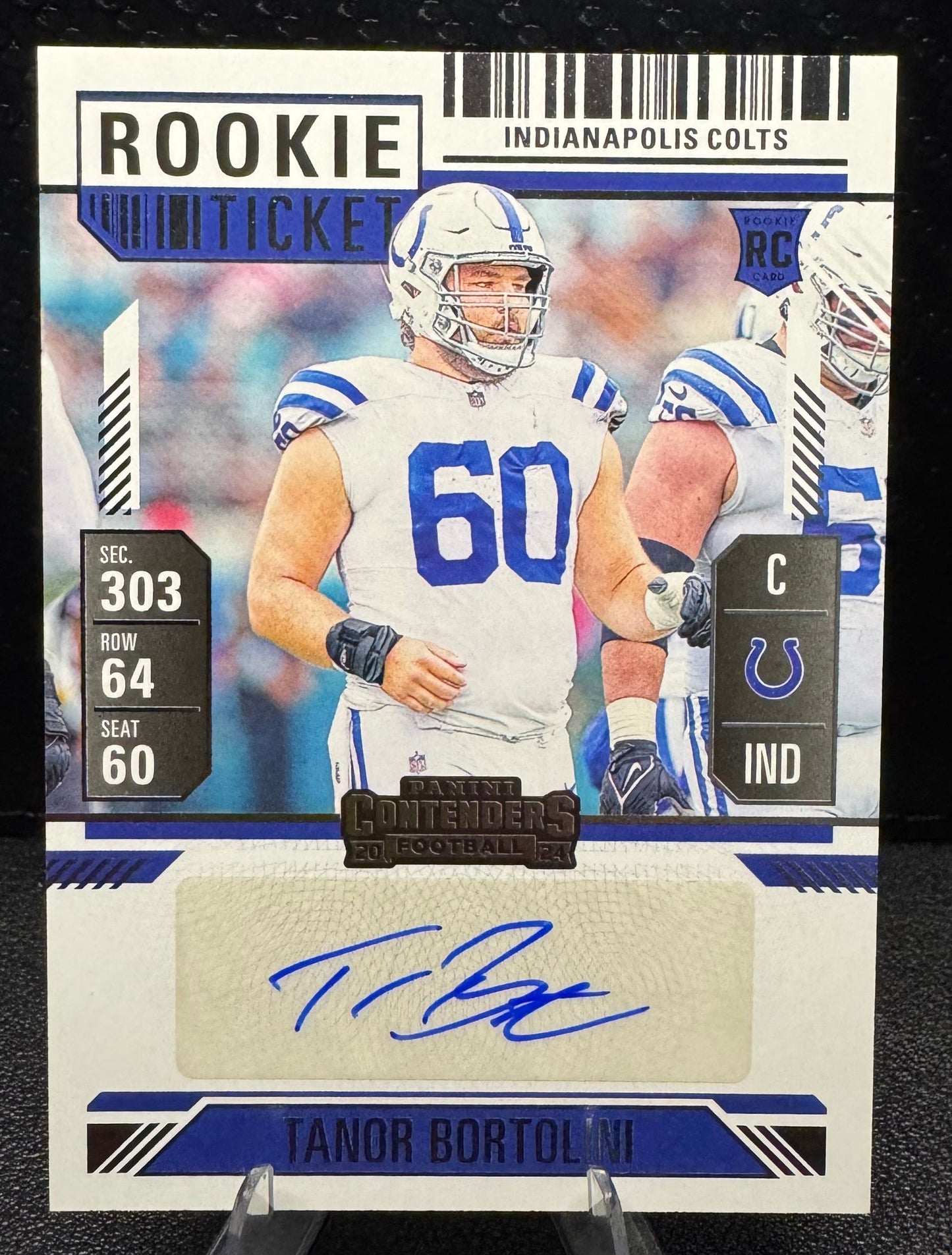 2024 Panini Contenders Rookie Ticket 287 Tanor Bortolini AU RC - 787 Hobby House