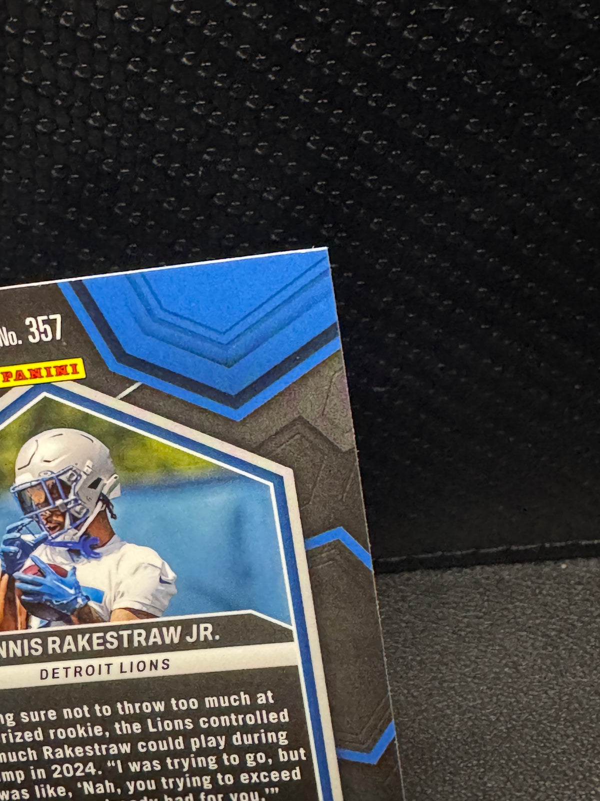 2024 Panini Mosaic 357 Ennis Rakestraw Jr. RC Detroit Lions - 787 Hobby House