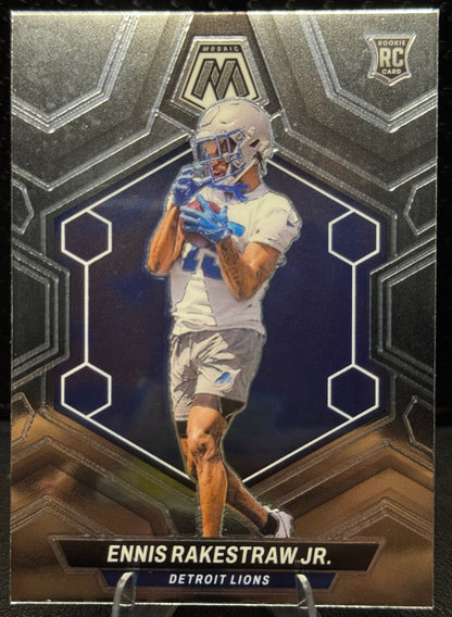 2024 Panini Mosaic 357 Ennis Rakestraw Jr. RC Detroit Lions - 787 Hobby House
