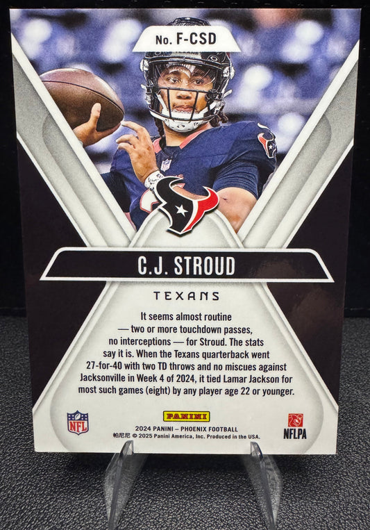 2024 Panini Phoenix Flex F - CJS C.J. Stroud Houston Texans - 787 Hobby House