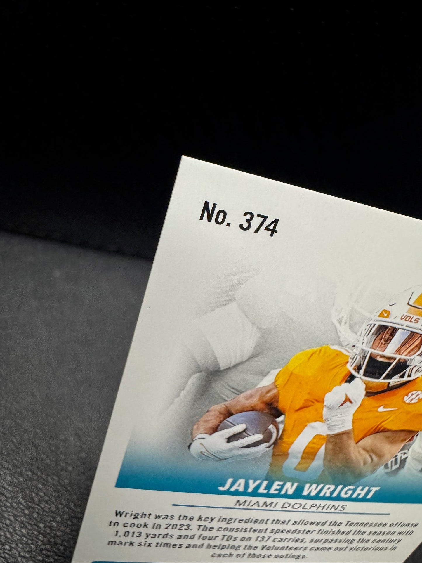 2024 Panini Prestige 374 Jaylen Wright Red Xtra Points 418/999 Miami Dolphins - 787 Hobby House