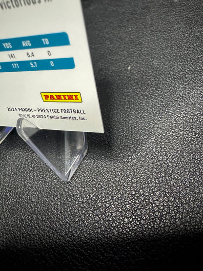 2024 Panini Prestige 374 Jaylen Wright Red Xtra Points 418/999 Miami Dolphins - 787 Hobby House