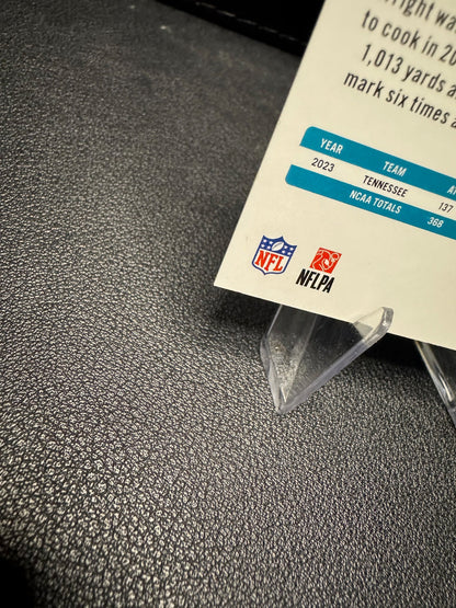 2024 Panini Prestige 374 Jaylen Wright Red Xtra Points 418/999 Miami Dolphins - 787 Hobby House