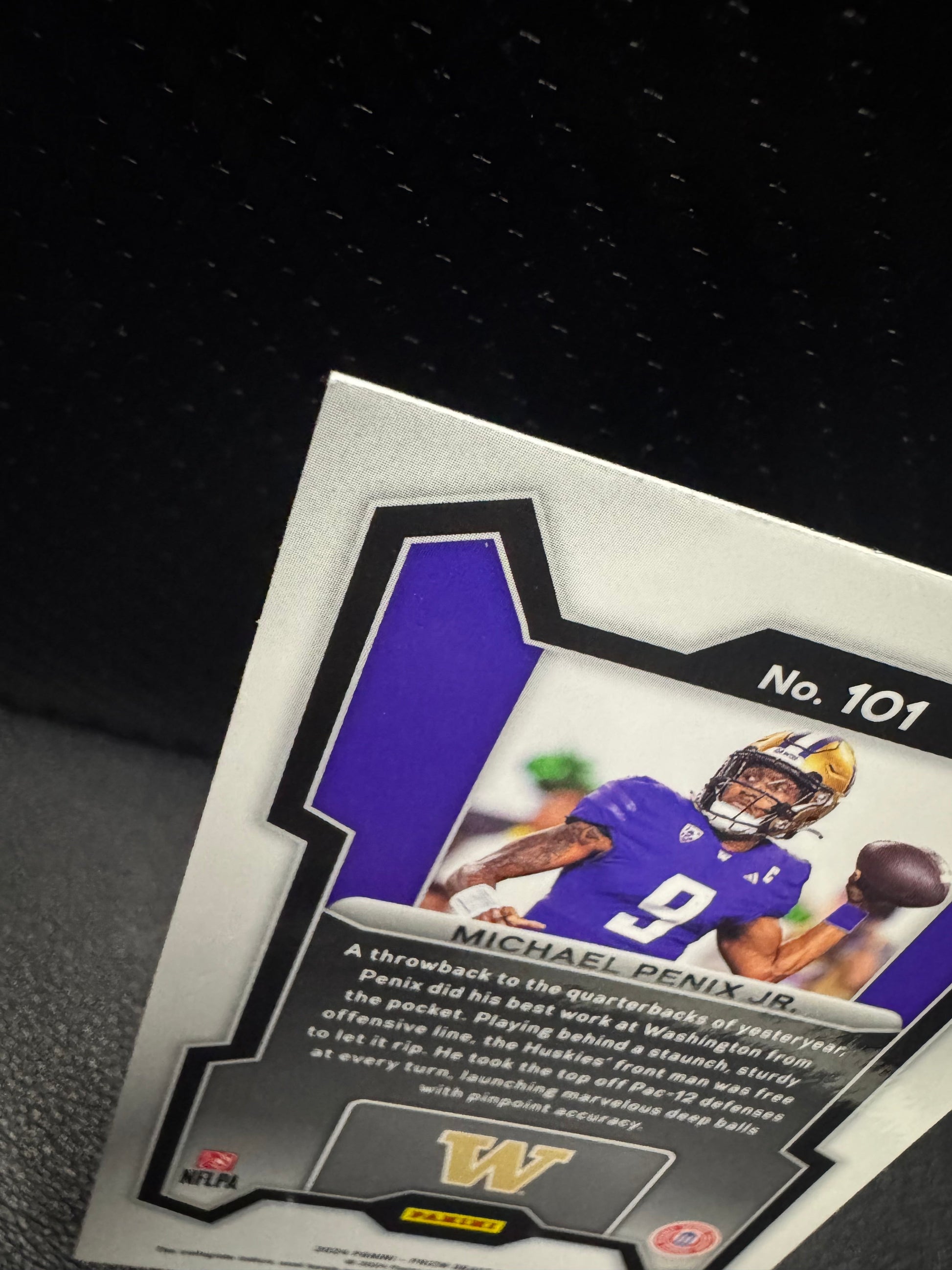 2024 Panini Prizm Draft Picks 101 Michael Penix Jr. RC Washington Huskies - 787 Hobby House