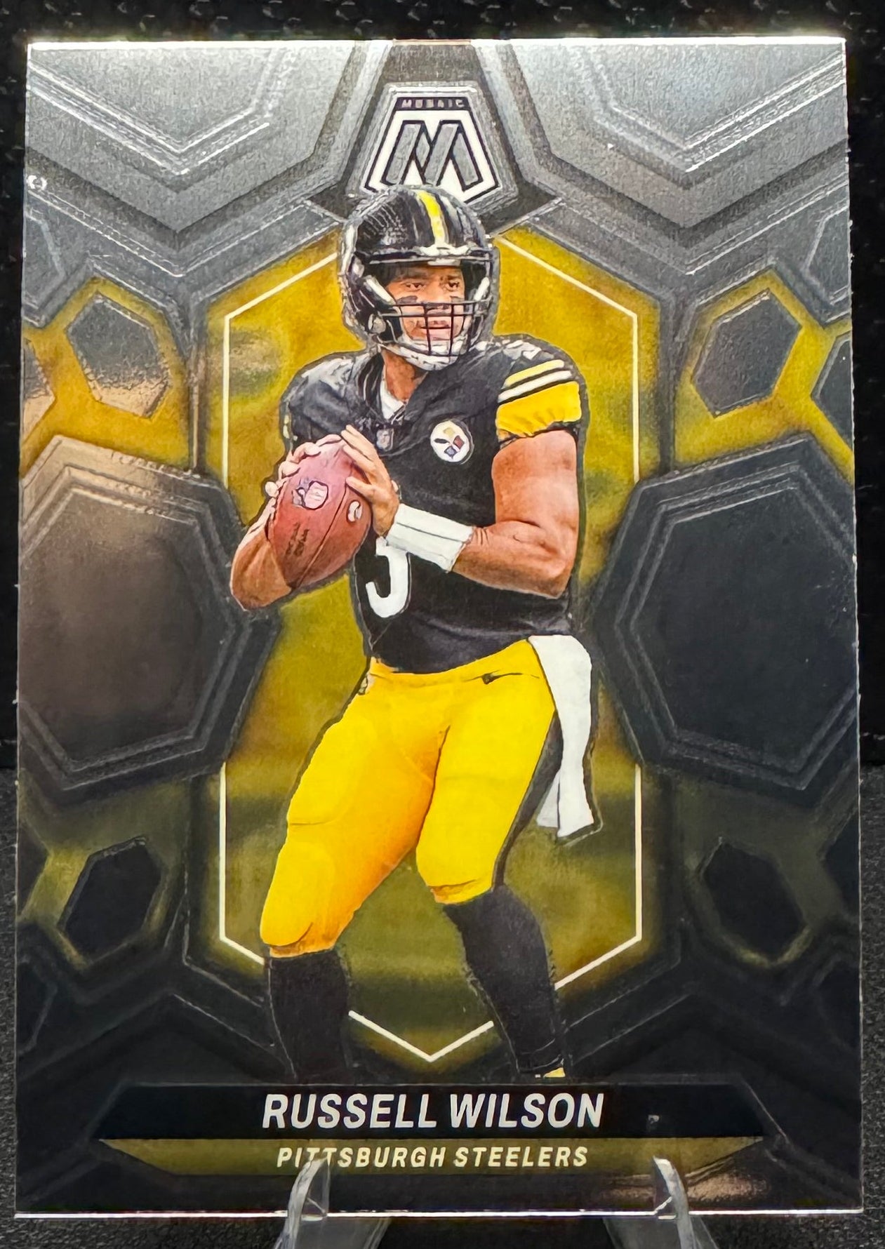 2024 Panini Mosaic #183 Russell Wilson Pittsburgh Steelers