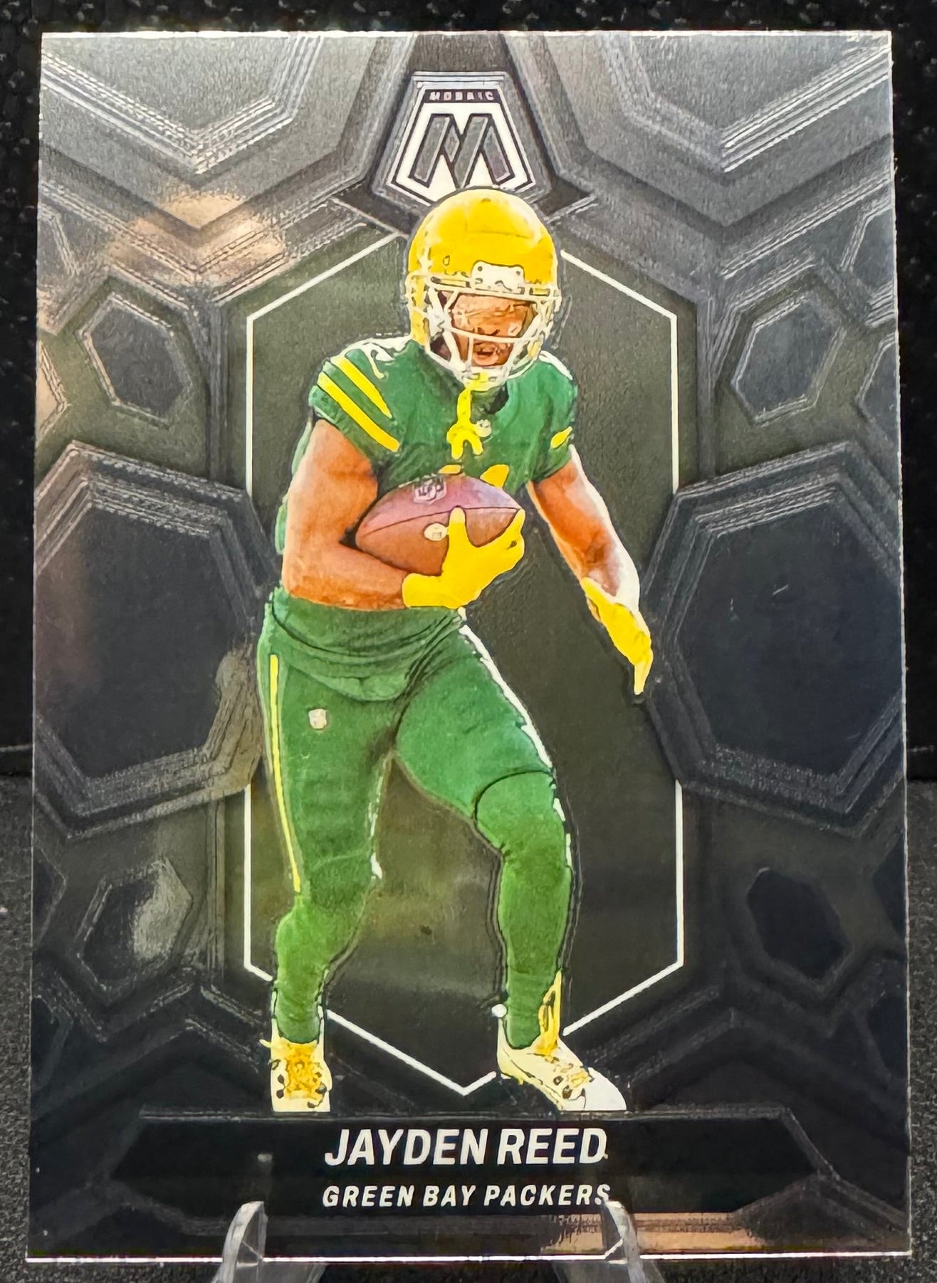 2024 Panini Mosaic #81 Jayden Reed Green Bay Packers