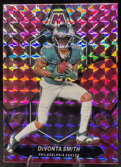2024 Panini Mosaic Mosaic Camo Pink #179 DeVonta Smith Philadelphia Eagles