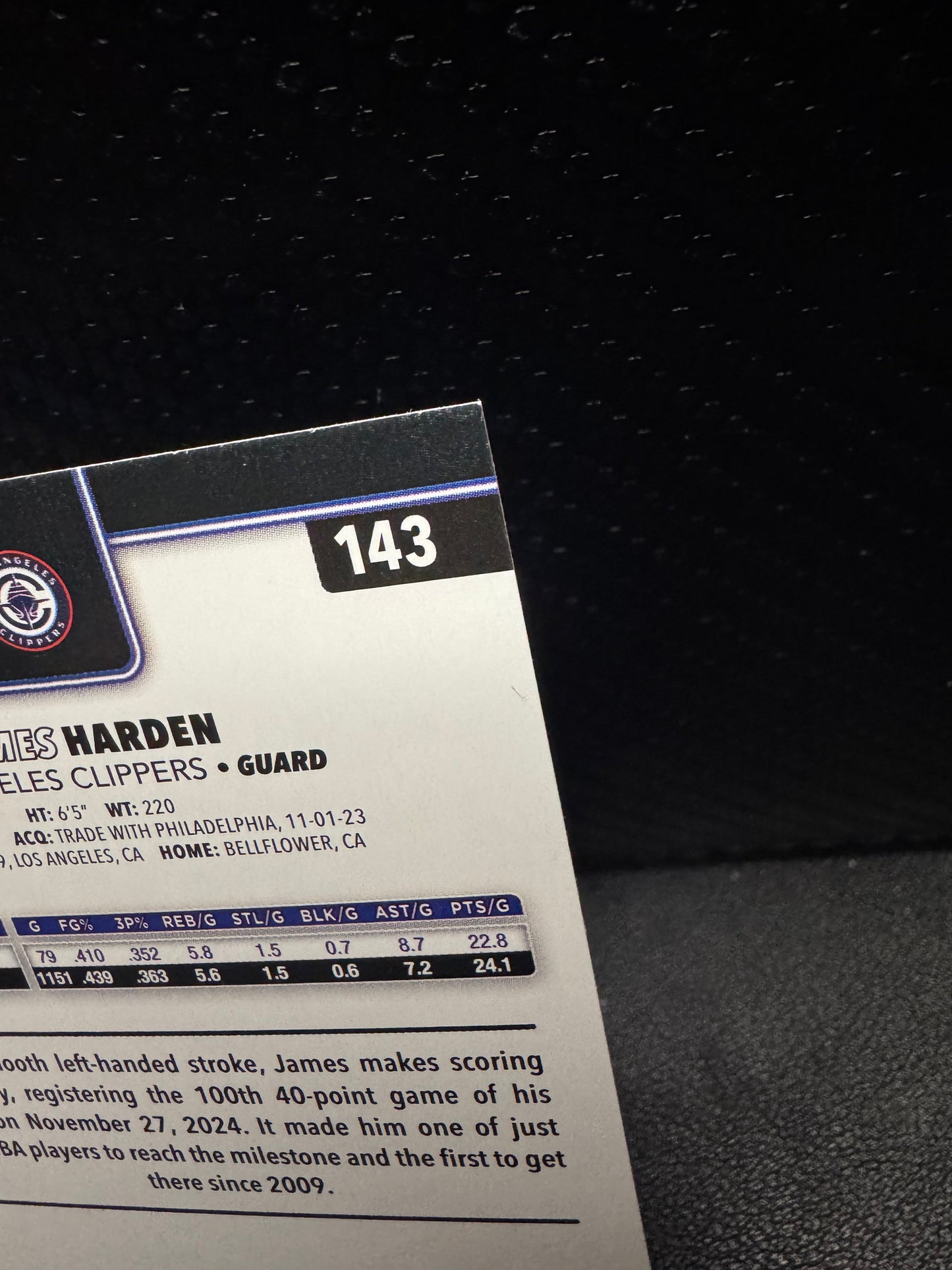2025 - 26 Topps 143 James Harden Rainbow Foilboard Los Angeles Clippers - 787 Hobby House