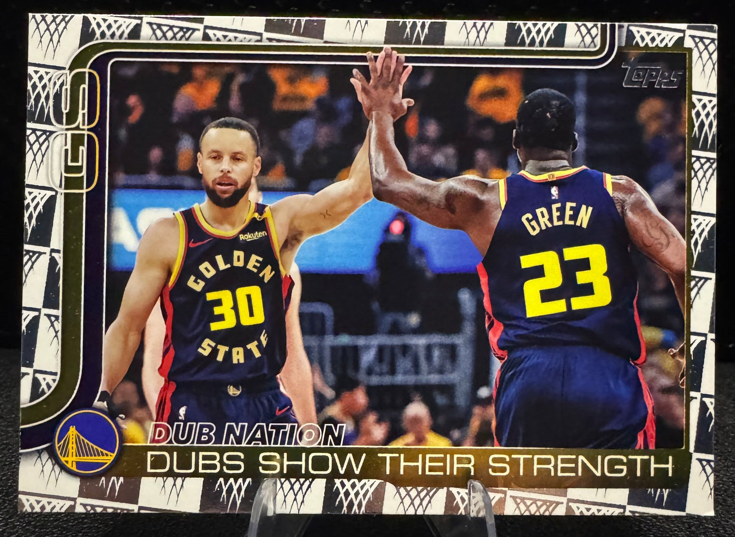 2025 - 26 Topps 291 Dubs Nation: Dubs Show Their Strength Season Tip Off - 787 Hobby House
