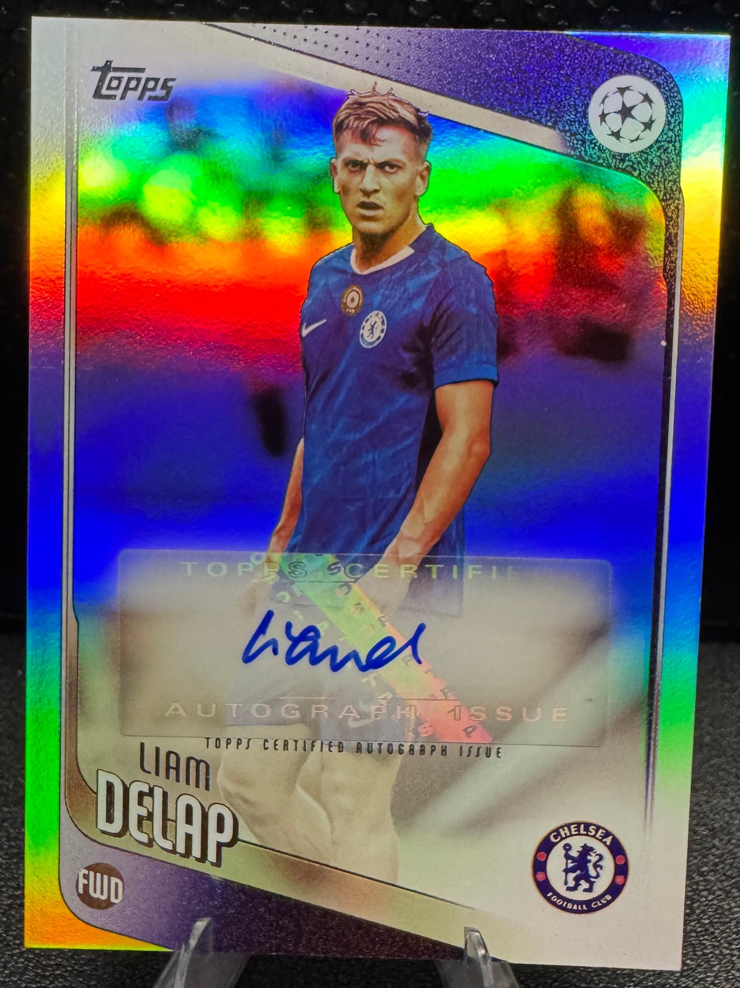 2025 - 26 Topps UEFA Club Competitions Autographs BALD Liam Delap AU - 787 Hobby House