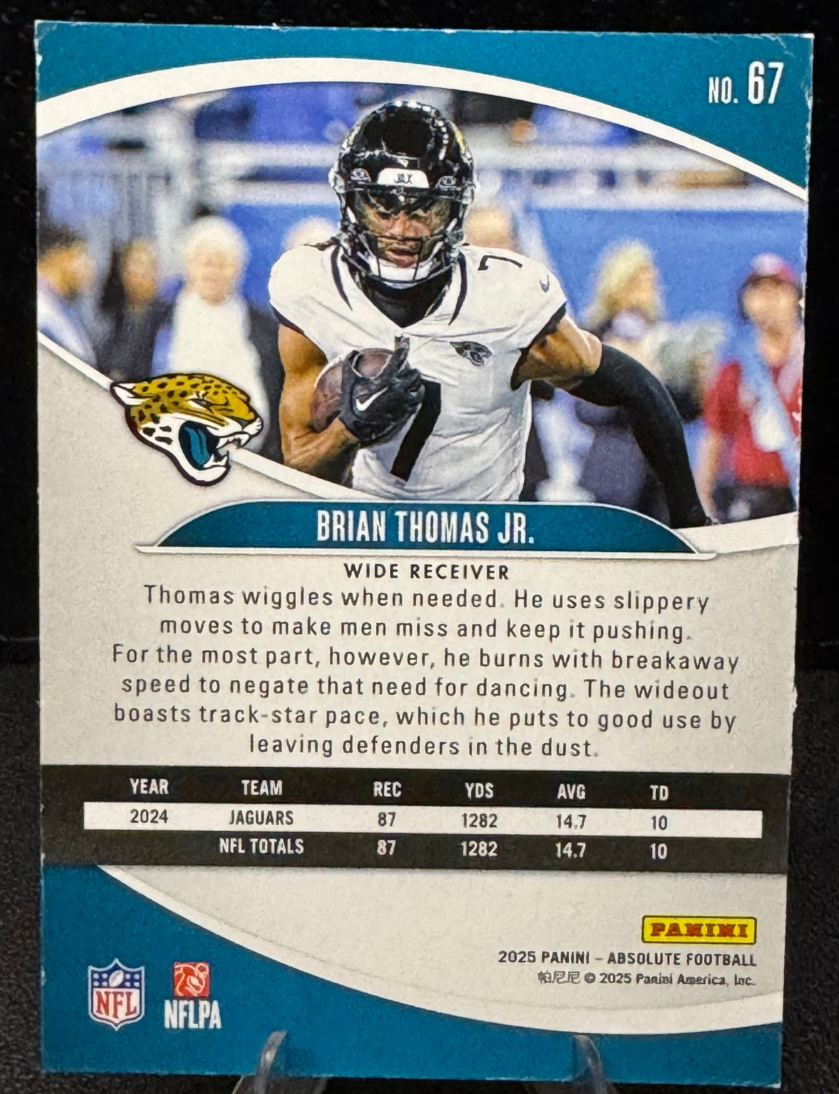 2025 Absolute 67 Brian Thomas Jr. Jacksonville Jaguars - 787 Hobby House