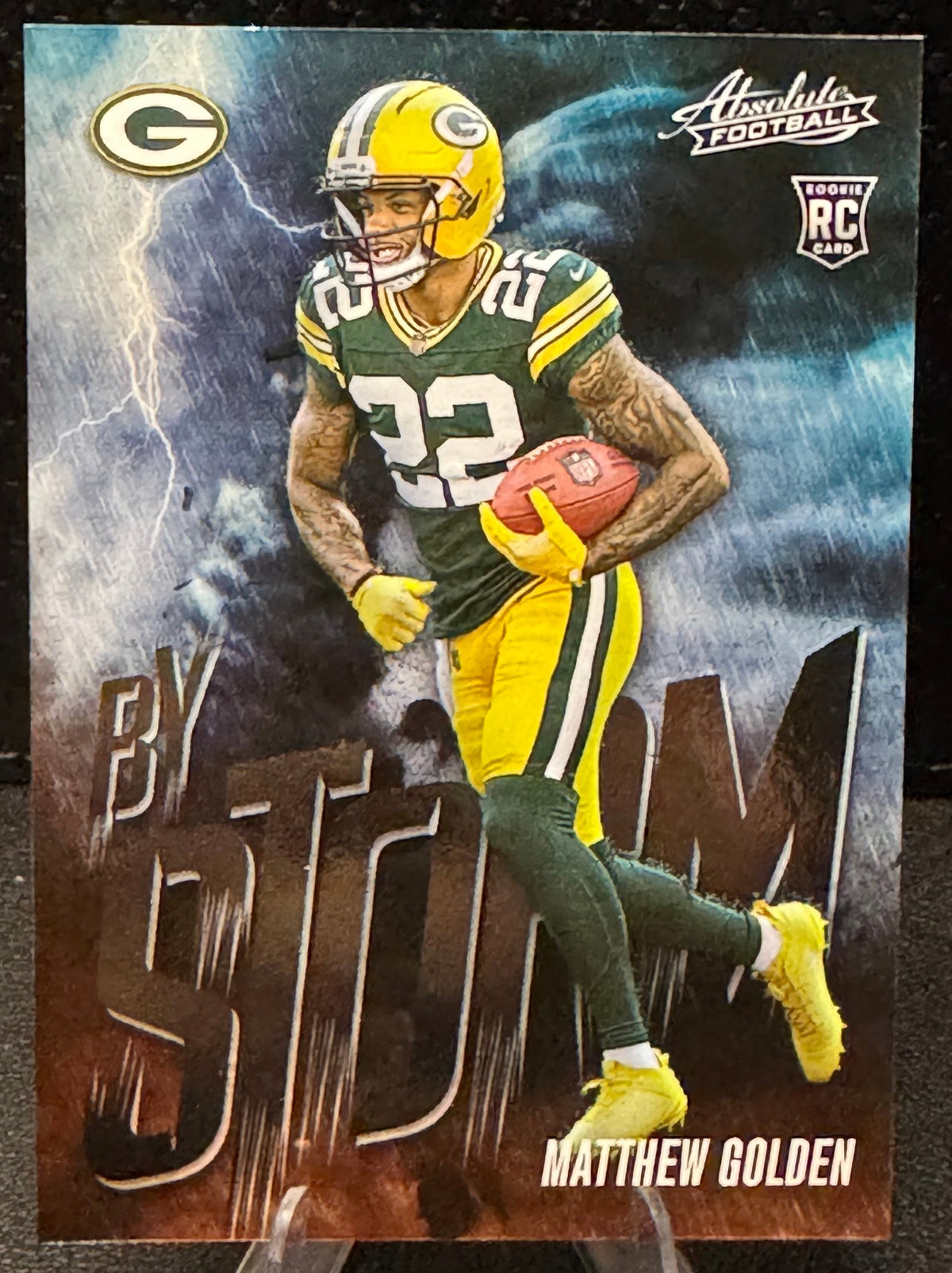 2025 Absolute By Storm 11 Matthew Golden RC Green Bay Packers - 787 Hobby House