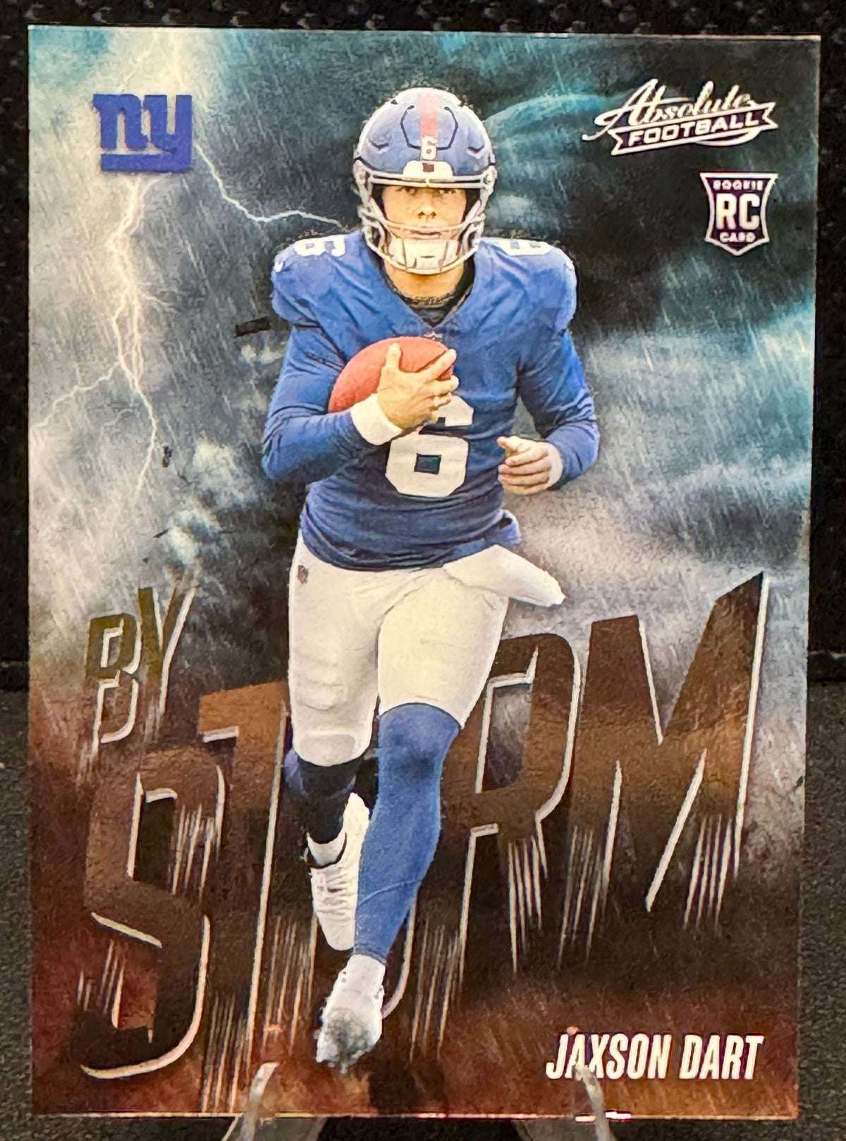 2025 Absolute By Storm 7 Jaxson Dart RC New York Giants - 787 Hobby House