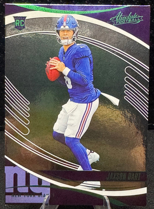 2025 Absolute Green 137 Jaxson Dart RC New York Giants - 787 Hobby House