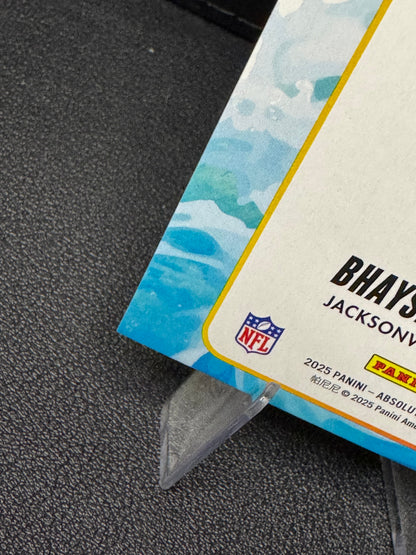 2025 Absolute Rookie Wave RW-BTN Bhayshul Tuten RC Jacksonville Jaguars - 787 Hobby House