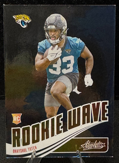 2025 Absolute Rookie Wave RW-BTN Bhayshul Tuten RC Jacksonville Jaguars - 787 Hobby House