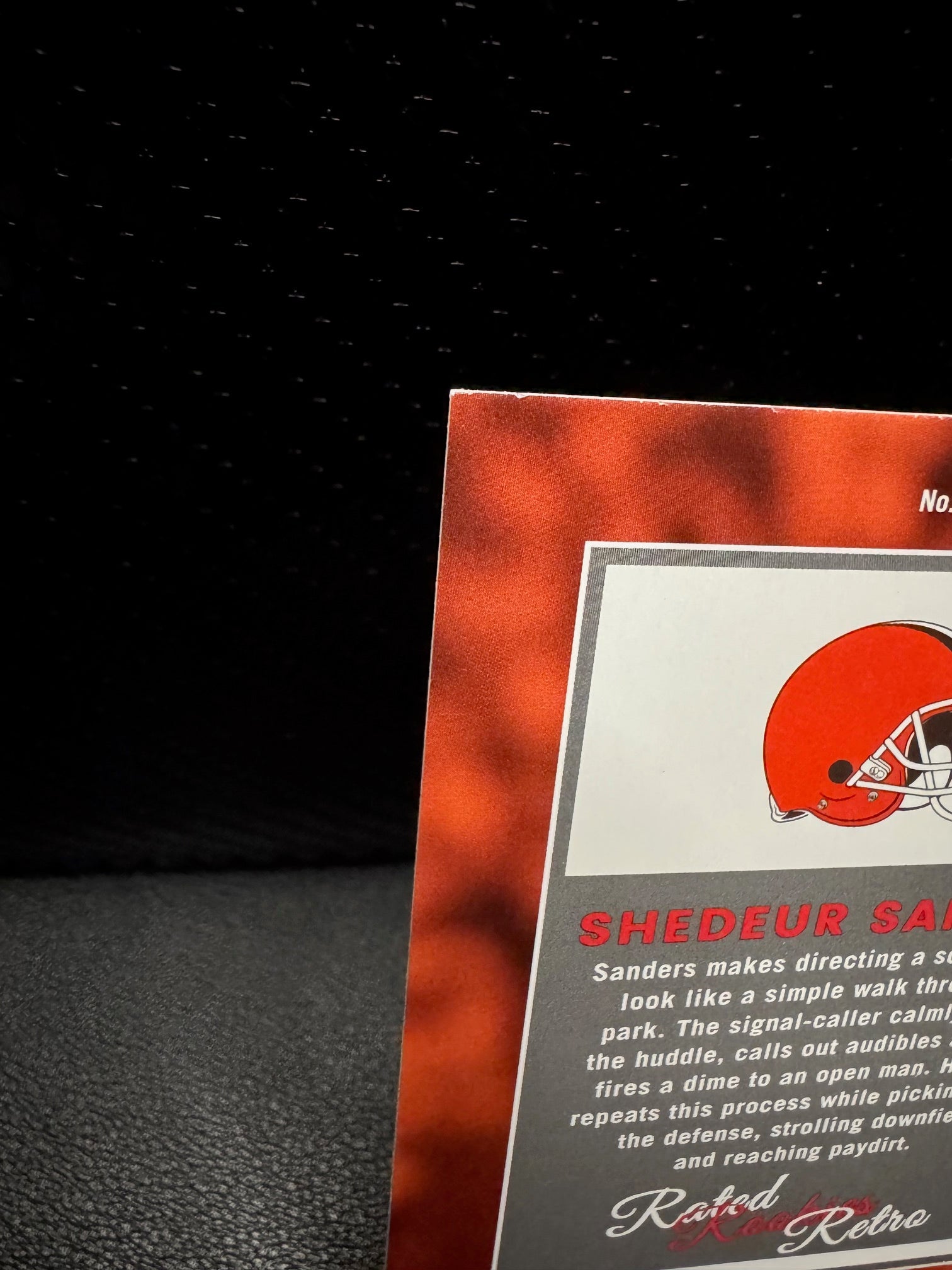 2025 Donruss 11 Shedeur Sanders Rated Rookies Retro RC Cleveland Browns - 787 Hobby House