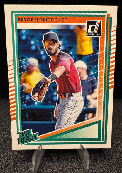 2025 Donruss 185 Bryce Eldridge RP San Francisco Giants - 787 Hobby House