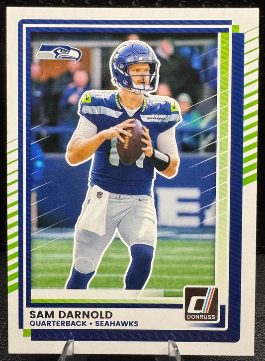 2025 Donruss 278 Sam Darnold Seattle Seahawks - 787 Hobby House