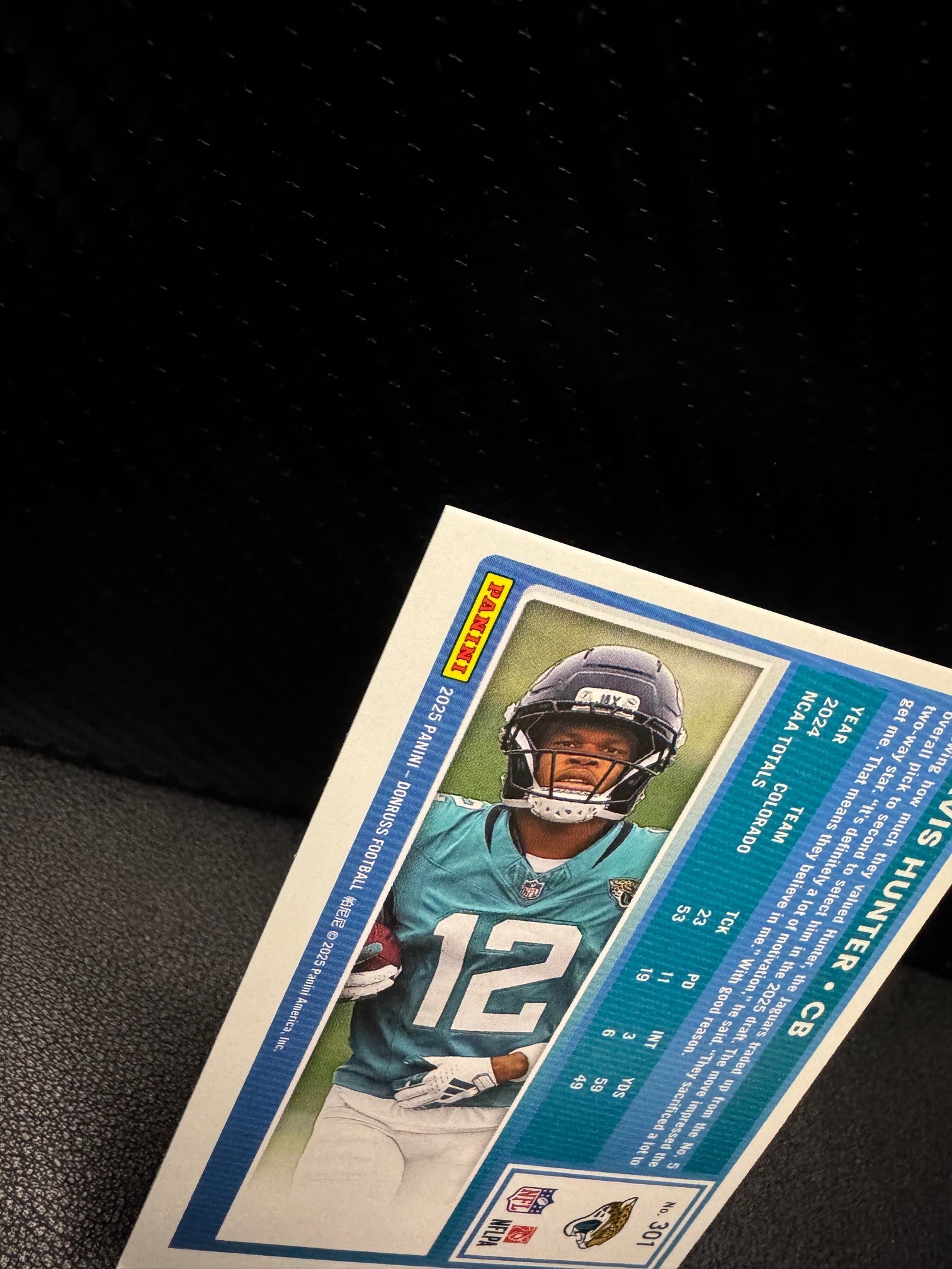 2025 Donruss 301 Travis Hunter RR RC Jacksonville Jaguars - 787 Hobby House