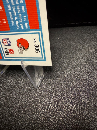 2025 Donruss 306 Shedeur Sanders RR RC Cleveland Browns - 787 Hobby House