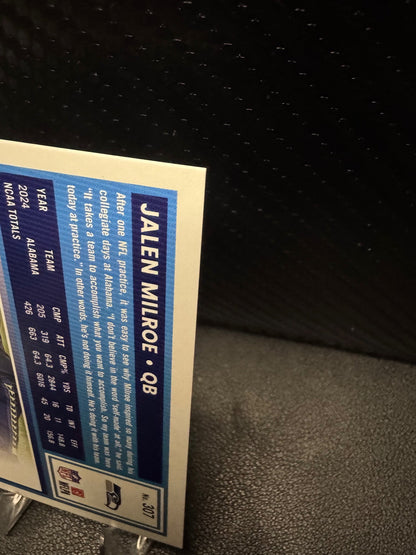 2025 Donruss 307 Jalen Milroe RR RC Seattle Seahawks - 787 Hobby House