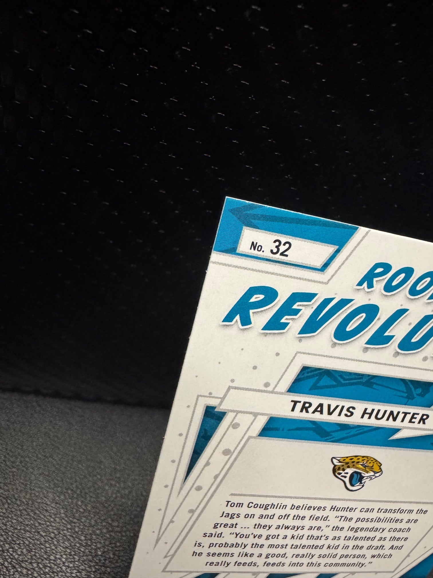 2025 Donruss 32 Travis Hunter Rookie Revolution RC Jacksonville Jaguars - 787 Hobby House