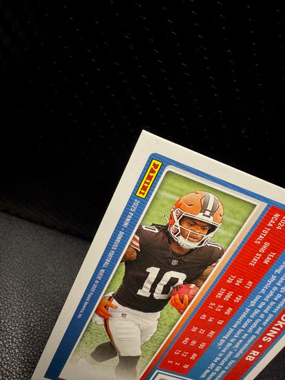 2025 Donruss 330 Quinshon Judkins RR RC Cleveland Browns - 787 Hobby House